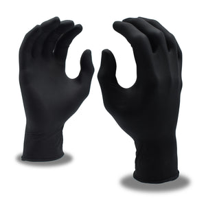Nitri-Cor Eclipse Black Nitrile Gloves (4 mil) | Case of 1000