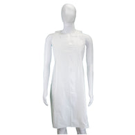 (1000/Case) Novus 1mil White Disposable Poly Apron