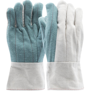 (12 Dozen/Case) Hot Mill 100% Cotton Bandtop Cuff 24 oz Gloves
