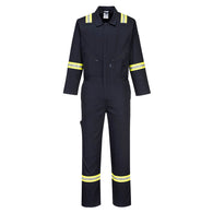 Portwest Iona Xtra Cotton Coverall Navy