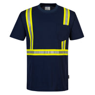 Portwest Iona Xtra Enhanced T-Shirt Navy