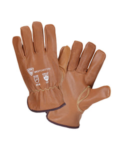 (12 pairs) Insulated Cut Resistant Goatskin Driver with Oil Armor™