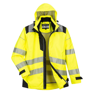 Class 3 Portwest Yellow PW3 Hi-Vis 3-in-1 Jacket