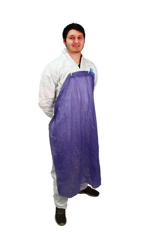 (72/Case) Industrial Unhemmed 6mil Vinyl Aprons