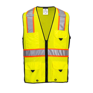 Class 2 Portwest Ultra Cool Surveyor Vest Yellow/Black