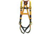 Fall Arrester™ Tongue Buckle Harness 3 D-Rings, Hi-Viz