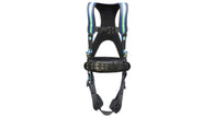 Deluxe™ Fully Padded Safety Harness – Blue/Green