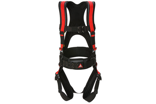 Deluxe™ Fully Padded Safety Harness – Red