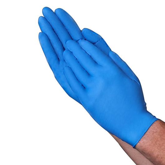 VGuard® Blue Nitrile Gloves (6 mil) | Exam Grade | Case of 1000
