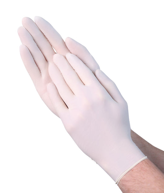 VGuard® Powder Free Latex Gloves (5.5 mil) | Exam Grade | Case of 1000