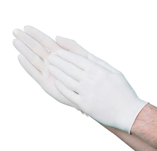 VGuard® Powdered Latex Gloves (4.5 mil) | Industrial Grade | Case of 1000