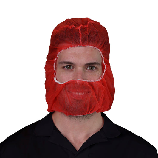 (1000/Case) VGuard® Red Polypropylene Hood Cover - XL