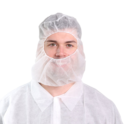 (2000/Case) VGuard® White Polypropylene Hood Cover