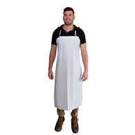 (72/Case) VGuard® 6 Mil White Vinyl Apron w/ String Ties