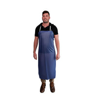 (72/Case) VGuard® 6 Mil Blue Vinyl Apron w/ String Ties