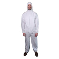 (25/Case) VGuard® 60gsm ArmorGuard Microporous Coverall - Hood, Elastic Wrists & Ankles