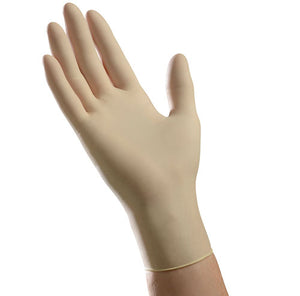 Ambitex Latex Powdered Gloves (4 mil) | Industrial Grade | Case of 1000
