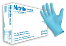 Blue Nitrile Gloves (4 mil) | Industrial Grade | Case of 1000 (CLEARANCE)