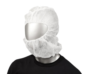 (1000/Case) AmbiShield Polypro White Hood