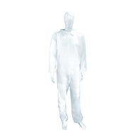 (25/Case) Novus Polypropylene Disposable Coveralls w/ Open Wrists & Ankles