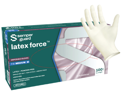 Semperguard® Latex Force™ Powder Free (5 mil) | Industrial Grade | Case of 1000