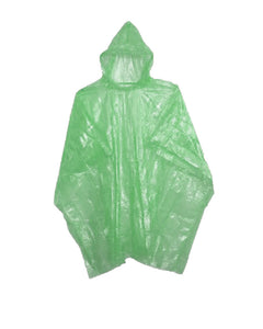 Clear Disposable Rain Poncho