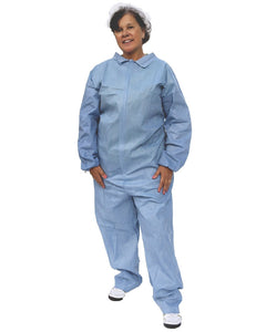 (25/Case) SunGard Flame Retardant Disposable Coveralls with Open Wrists & Ankles