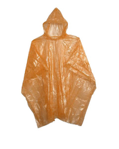 Clear Disposable Rain Poncho