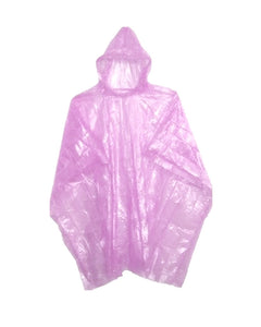 Clear Disposable Rain Poncho