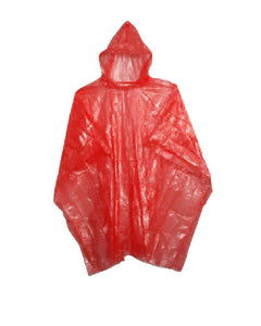 Clear Disposable Rain Poncho