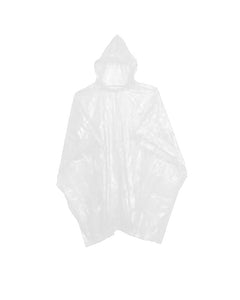 Clear Disposable Rain Poncho