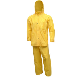 Tingley 8 Mil (.20MM) Yellow 3 Piece Rain Suit