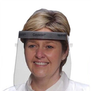 (100/Case) Full Length Face Shield with Velcro Band