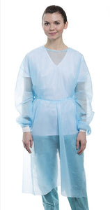 ValuMax Isolation Gown – Knit Cuff (50/Case)-Blue