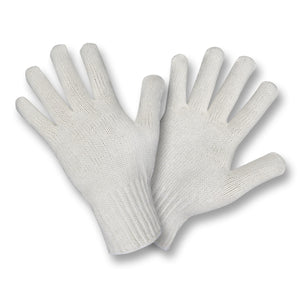 Heavy Weight Natural Ladies String Knit Gloves