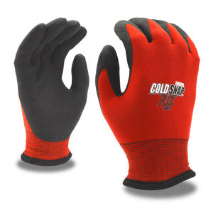 (12 pairs) Cold Snap Flex™ Thermal Foam PVC Palm Coated Gloves