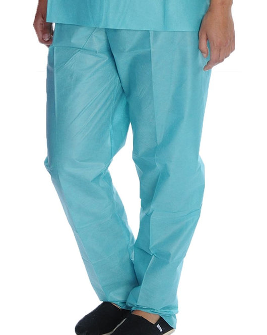 Disposable Scrub Pants with Elastic Waist 