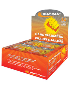 ($0.90/Pair  - 40 Pairs) Heat Pax Winter Hand Warmers with Display Case