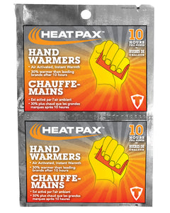 ($0.84/Pair- 240 Pair Case) Heat Pax Winter Hand Warmers
