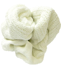 25lb Case White Thermal Blanket Wiping Rags
