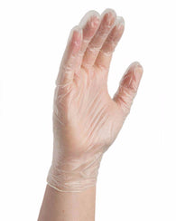 Clear Vinyl 4mil Powder Free Industrial Gloves