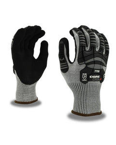 (Sold by the Pair) OGRE™ Cut-Resistant CRX Shell, Nitrile Palm Coating, TPR Glove ANSI Cut Level A4