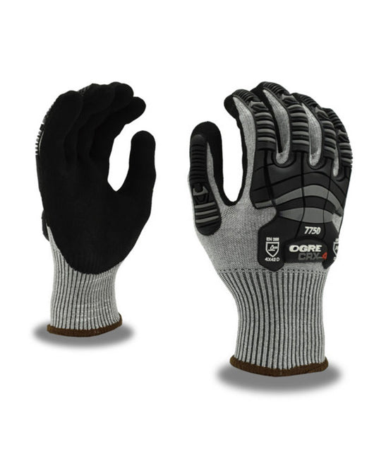 OGRE™ CRX Shell, Nitrile Palm Coating, TPR Glove ANSI Cut Level A4