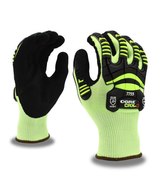 OGRE™ CRX Shell, Nitrile Palm Coating, TPR Glove ANSI Cut Level A3