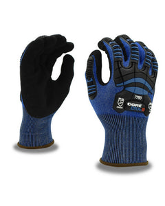 (12 pairs) 18-gauge Impact Glove, OGRE® CRX-2, Sandy Nitrile, A2 Cut