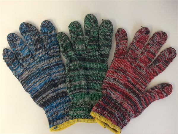 Multi Color Knit Cotton Warm Gloves - saraglove.com