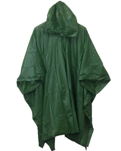 Adult 10 Mil Reusable Rain Ponchos