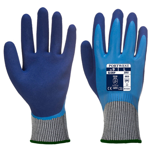(6/Case) Portwest Liquid Pro HR Level A4 Cut Resistant Glove