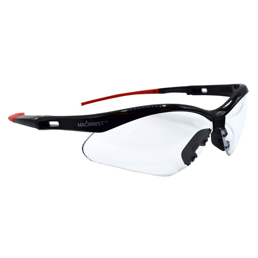MACHINIST® PRO Scratch Resistant, Safety Glasses w/ Clear Lens