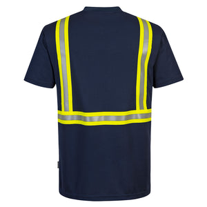 Portwest Iona Xtra Enhanced T-Shirt Navy